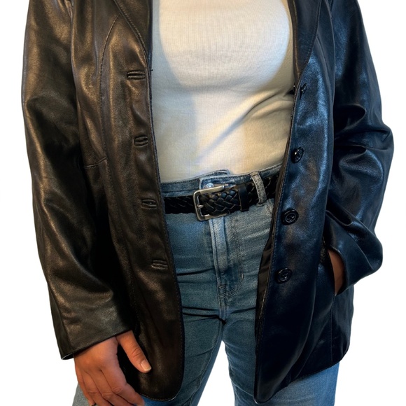 Black Leather Jacket - Picture 4 of 9